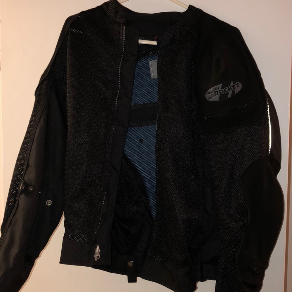 Joe rocket armored summer riding jacket